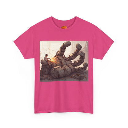 Anime Welder w/Giant Robot Hand T-Shirt