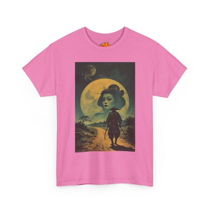 Samurai w/Double Moon Woman T-Shirt