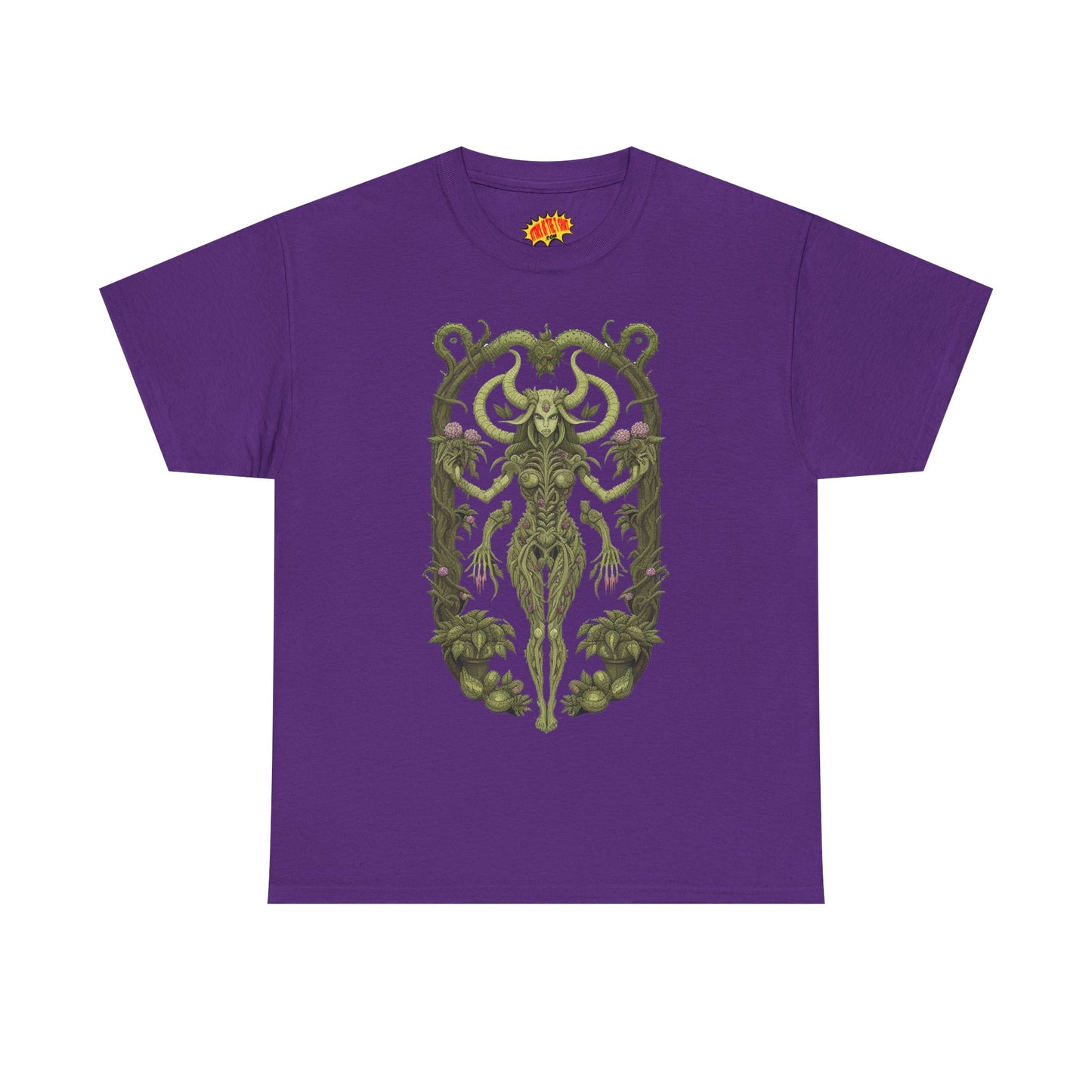 Dryad Flower Succubus Heavy Cotton Forest Dweller Tee Shirt *Multiple Colors*