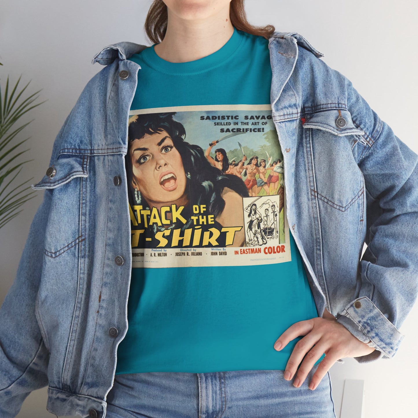 Attack of the T-Shirt Movie Poster T-Shirt