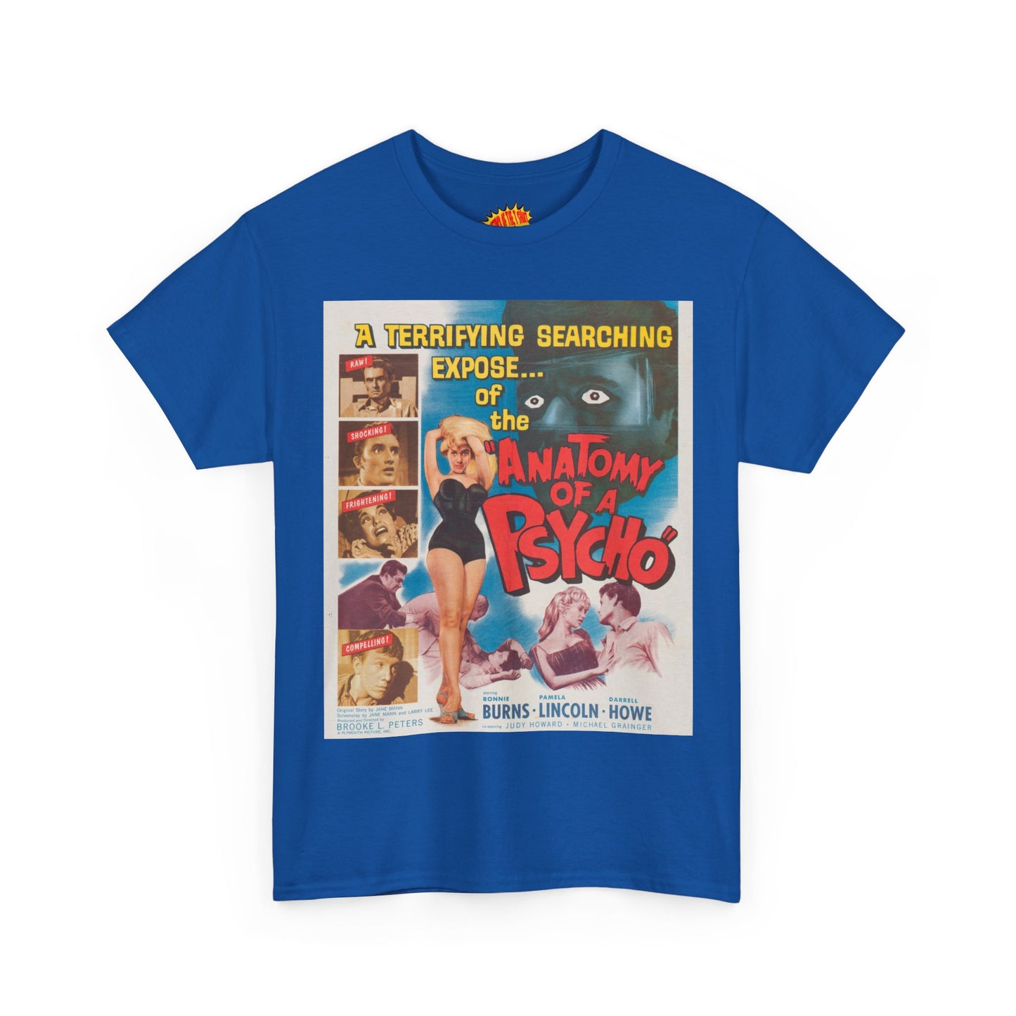 Anatomy of a Psycho Movie Poster T-Shirt *Multiple Colors*