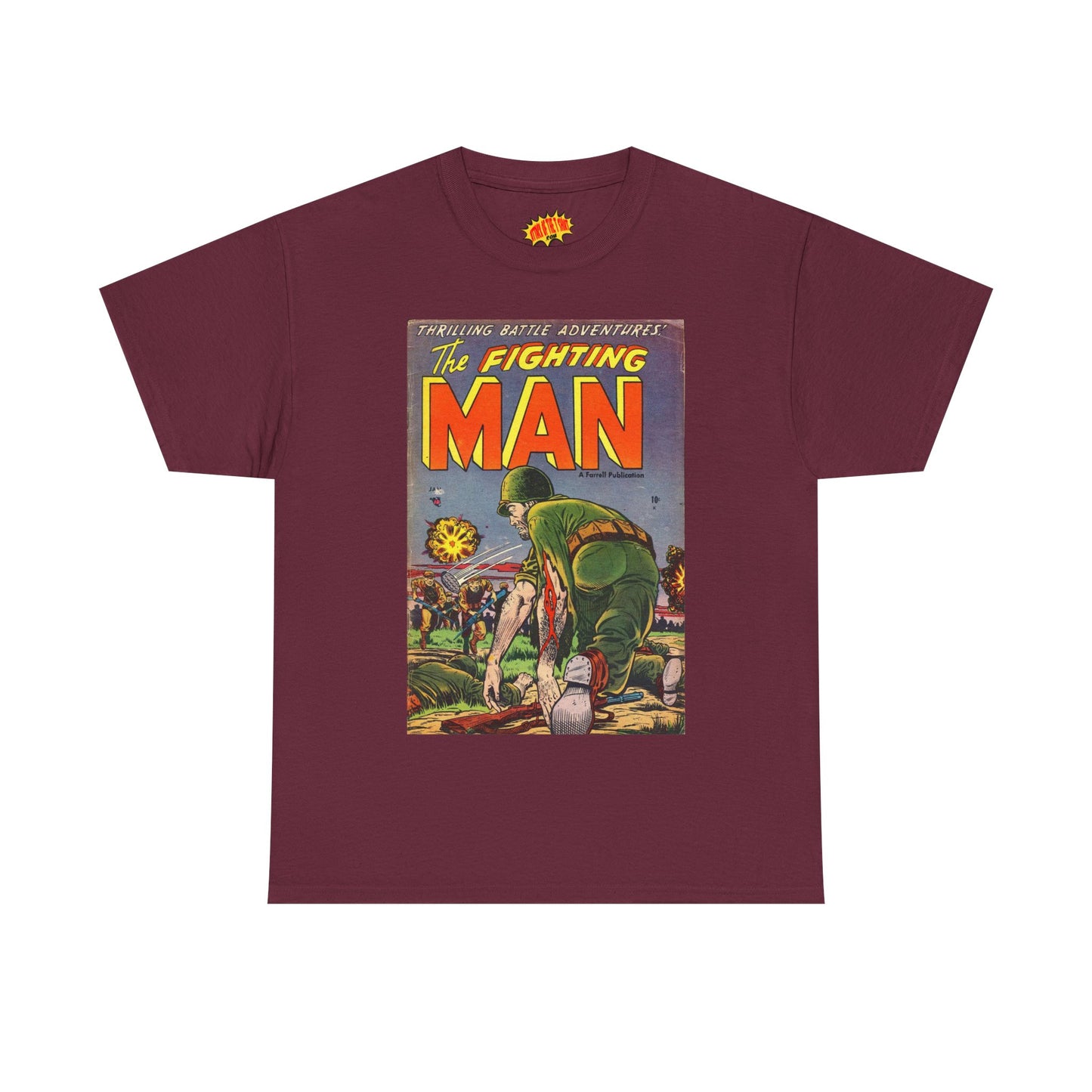 The Fighting Man January Comic Tee Shirt *Multiple Colors*