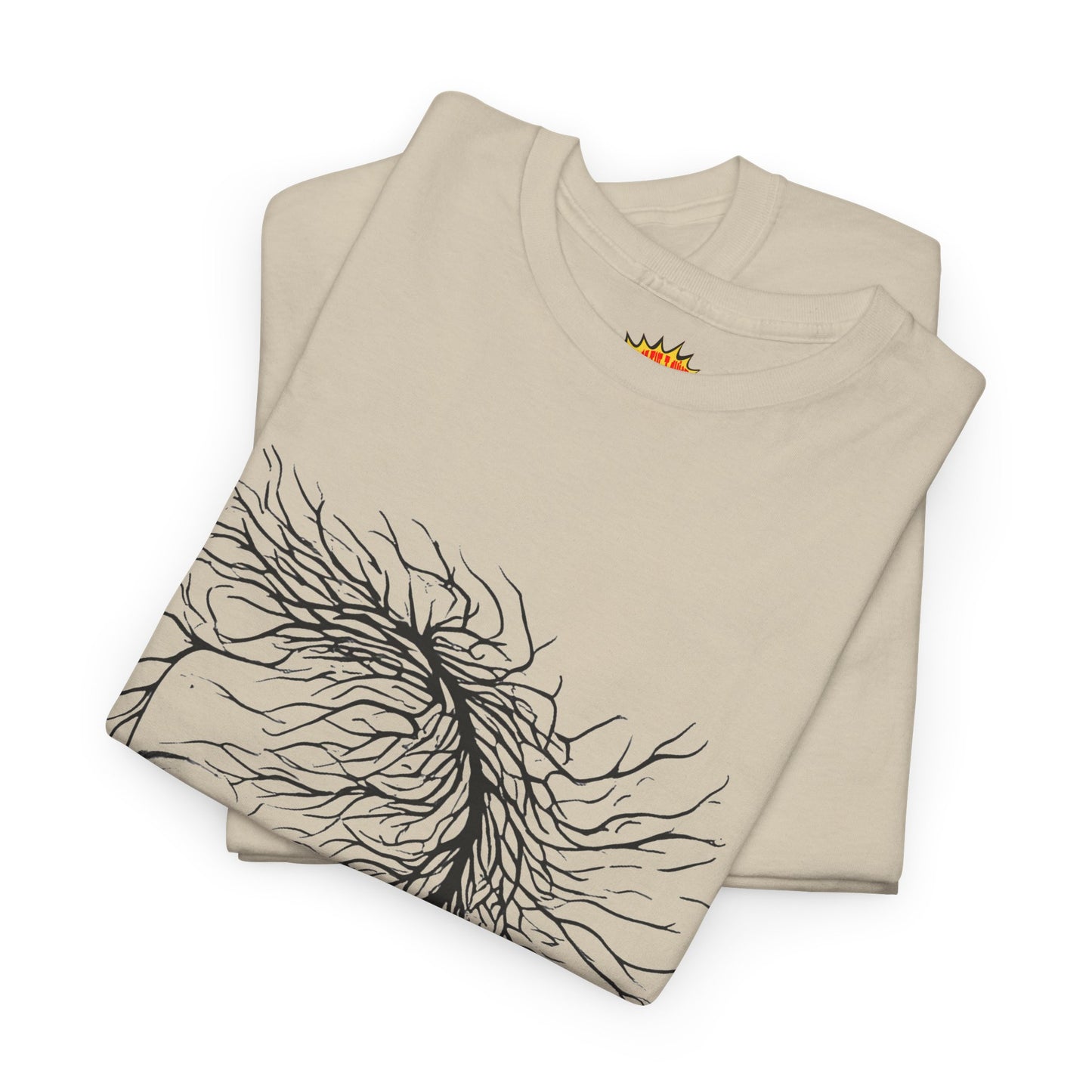 Capillary Face Line Drawing Graphic Art Tee Shirt *Multiple Colors*