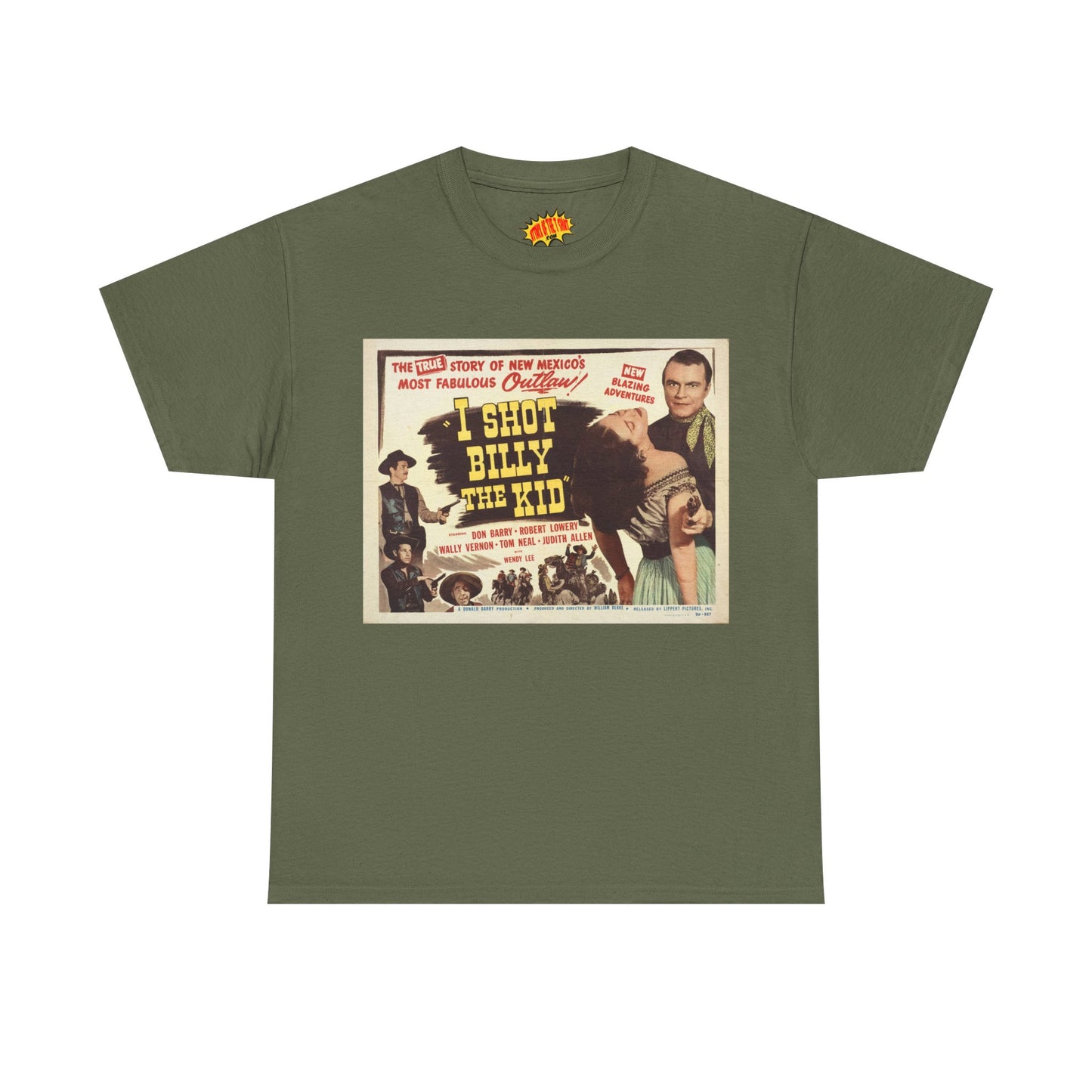 I Shot Billy the Kid Movie Poster T-Shirt *Multiple Colors*