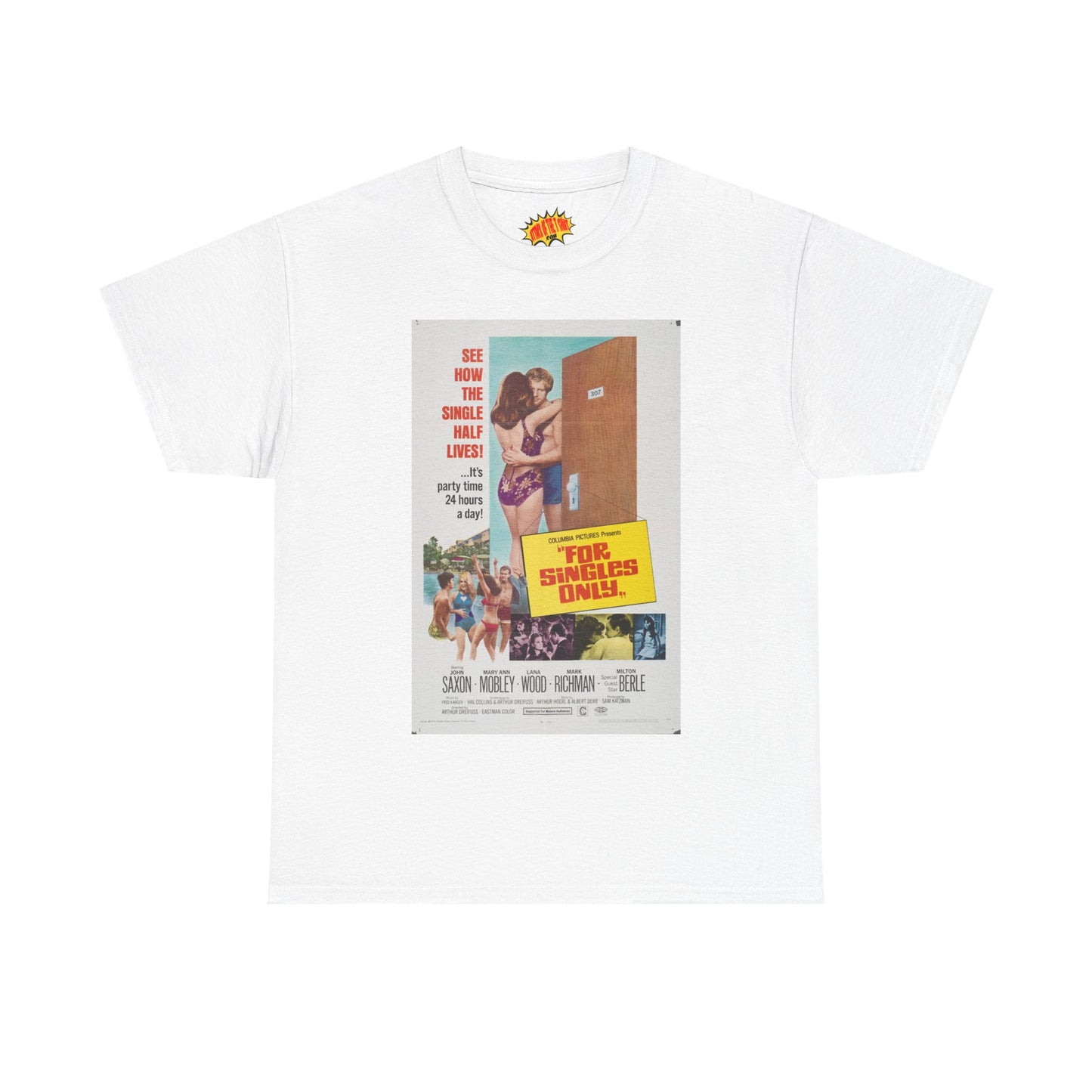 For Singles Only Movie Poster T-Shirt *Multiple Colors*