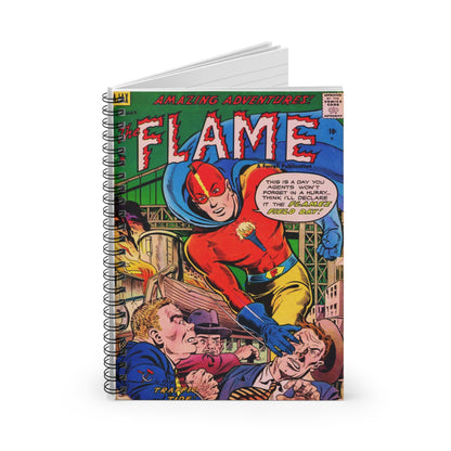 The Flame May Comic Cover Notebook