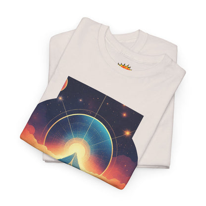 Cosmic Stairway Galaxy Graphic Art Tee Shirt