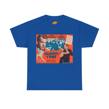 Diamonds and Crime Movie Poster T-Shirt