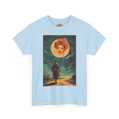 Walking Samurai w/Blood Moon Woman T-Shirt
