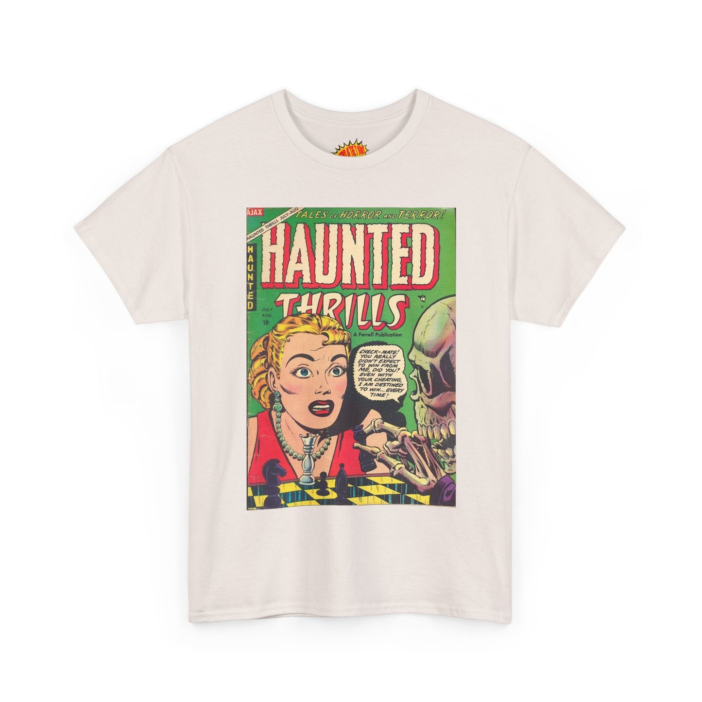 Haunted Thrills July - August Comic Tee Shirt *Multiple Colors*
