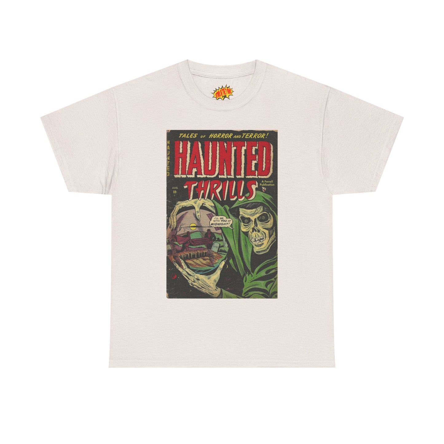 Haunted Thrills August Comic Tee Shirt *Multiple Colors*