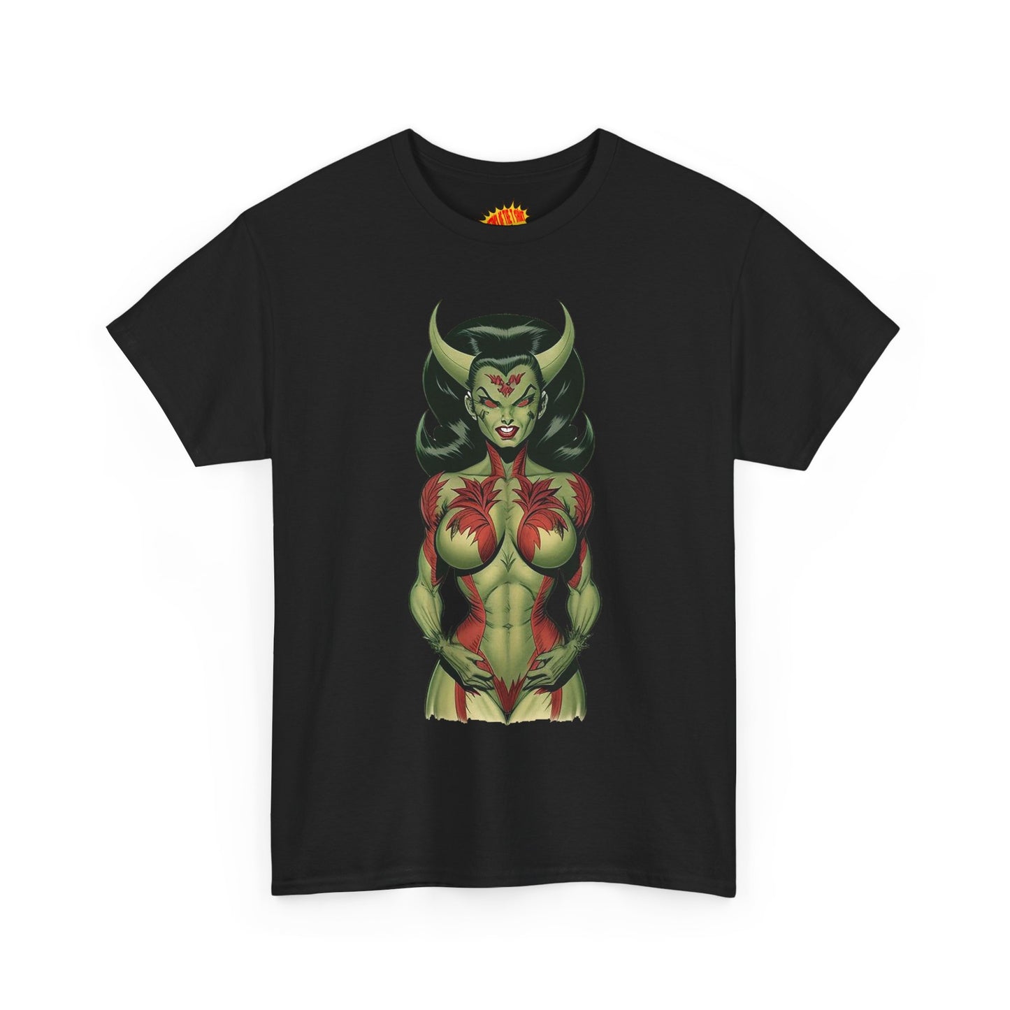 Flower Succubus Devil Fantasy Nature T-Shirt *Multiple Colors*