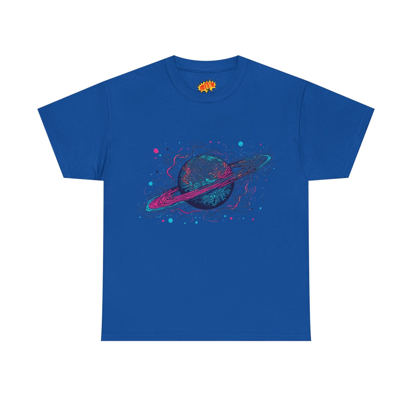 Ringed Planet Space Art Graphic Tee Shirt *Multiple Colors*