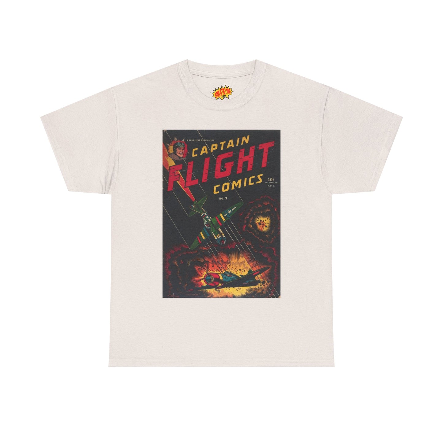 Captain Flight No. 7 Comic Tee Shirt *Multiple Colors*