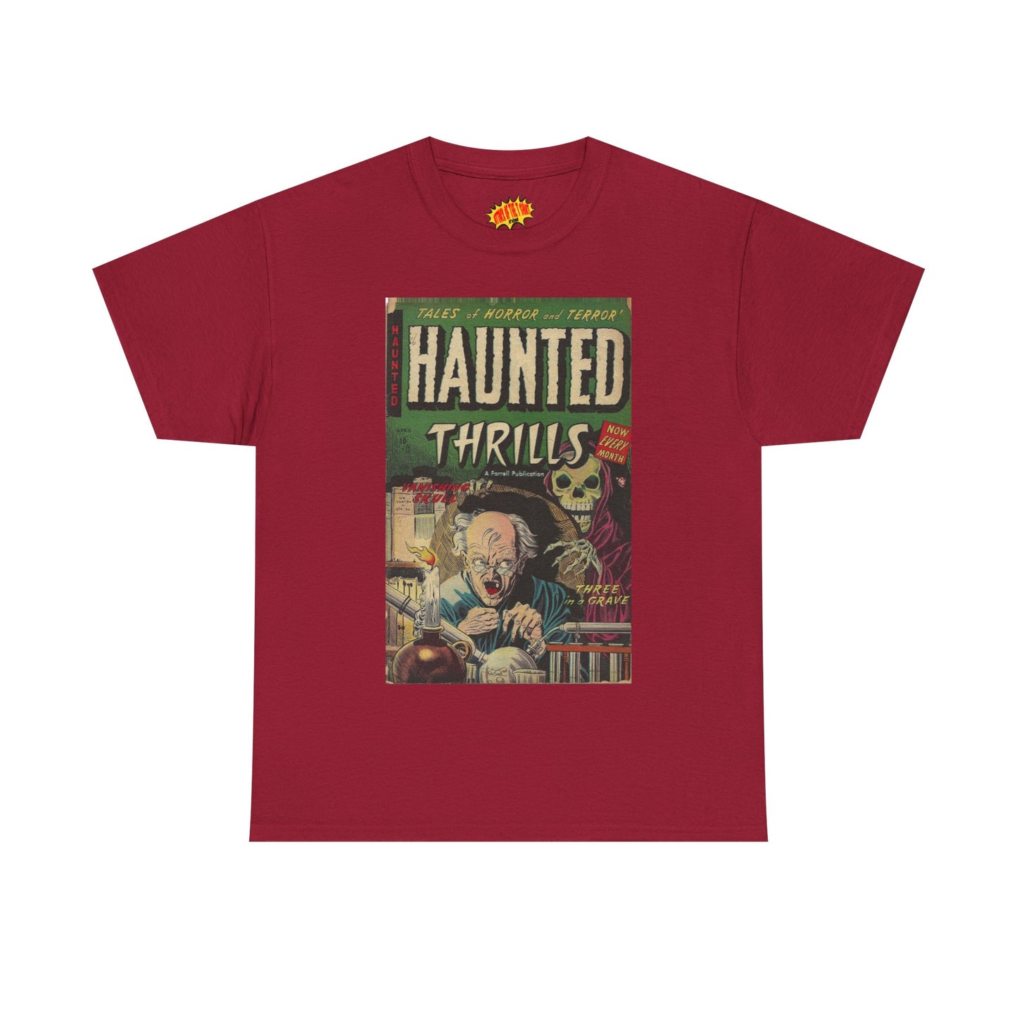 Haunted Thrills April Comic Tee Shirt *Multiple Colors*