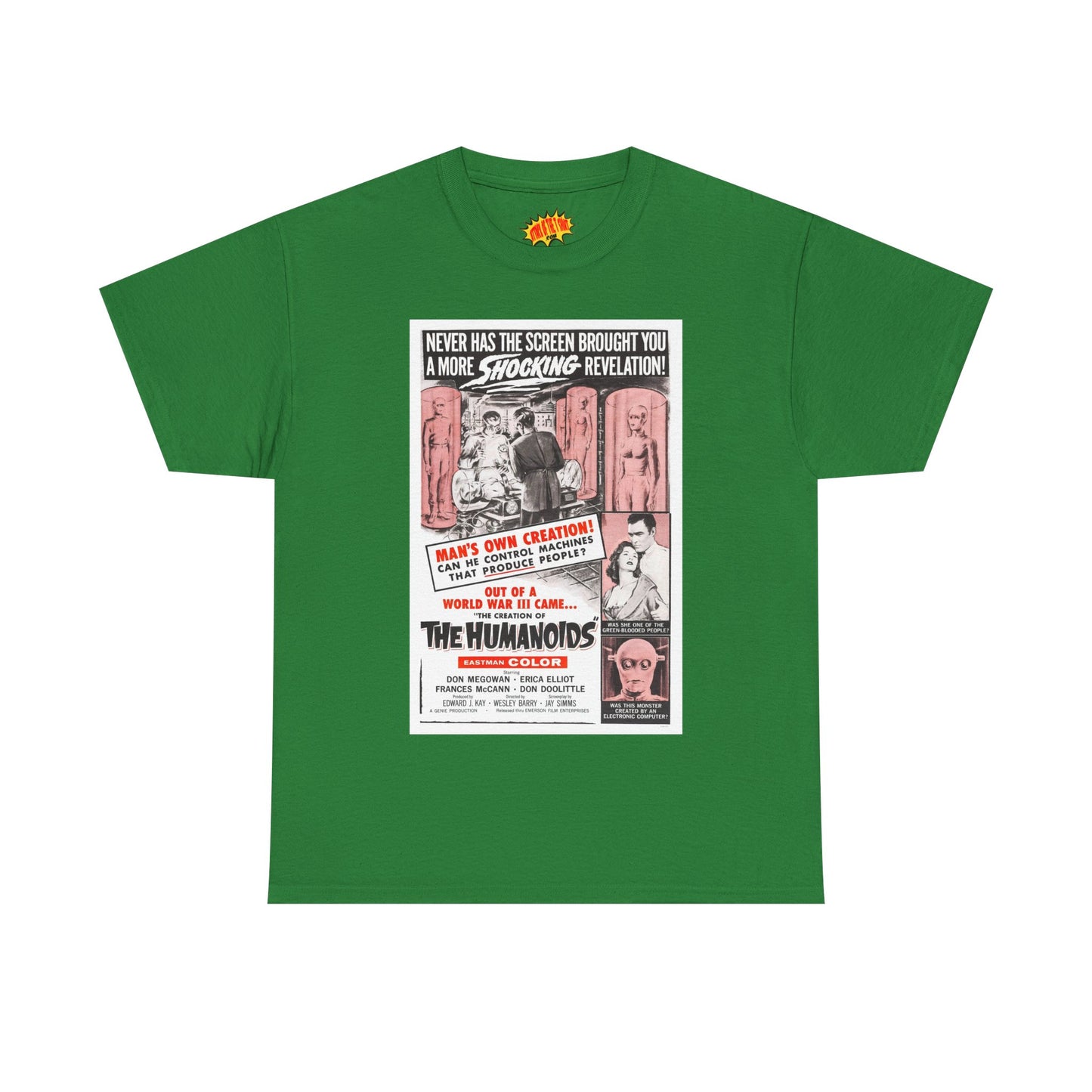 The Creation of the Humanoids Movie Poster T-Shirt *Multiple Colors*