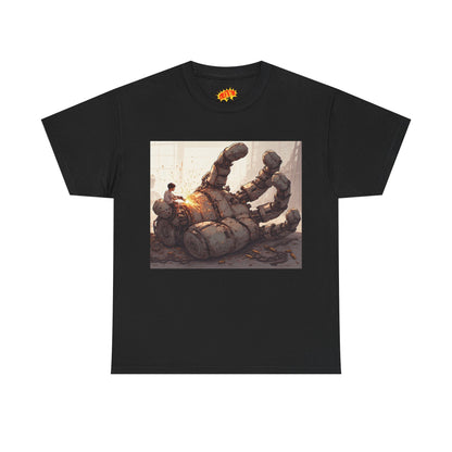 Anime Welder w/Giant Robot Hand T-Shirt