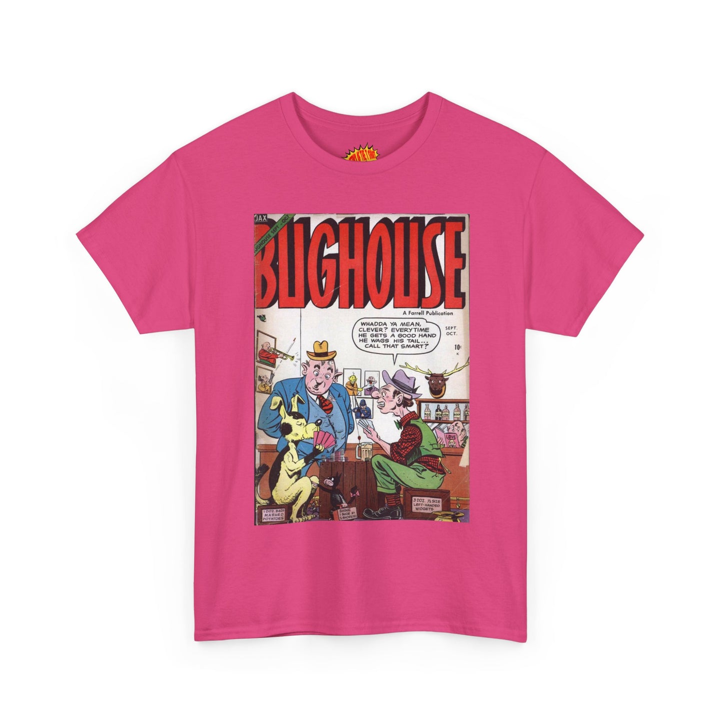 Bughouse September - October Comic Tee Shirt *Multiple Colors*