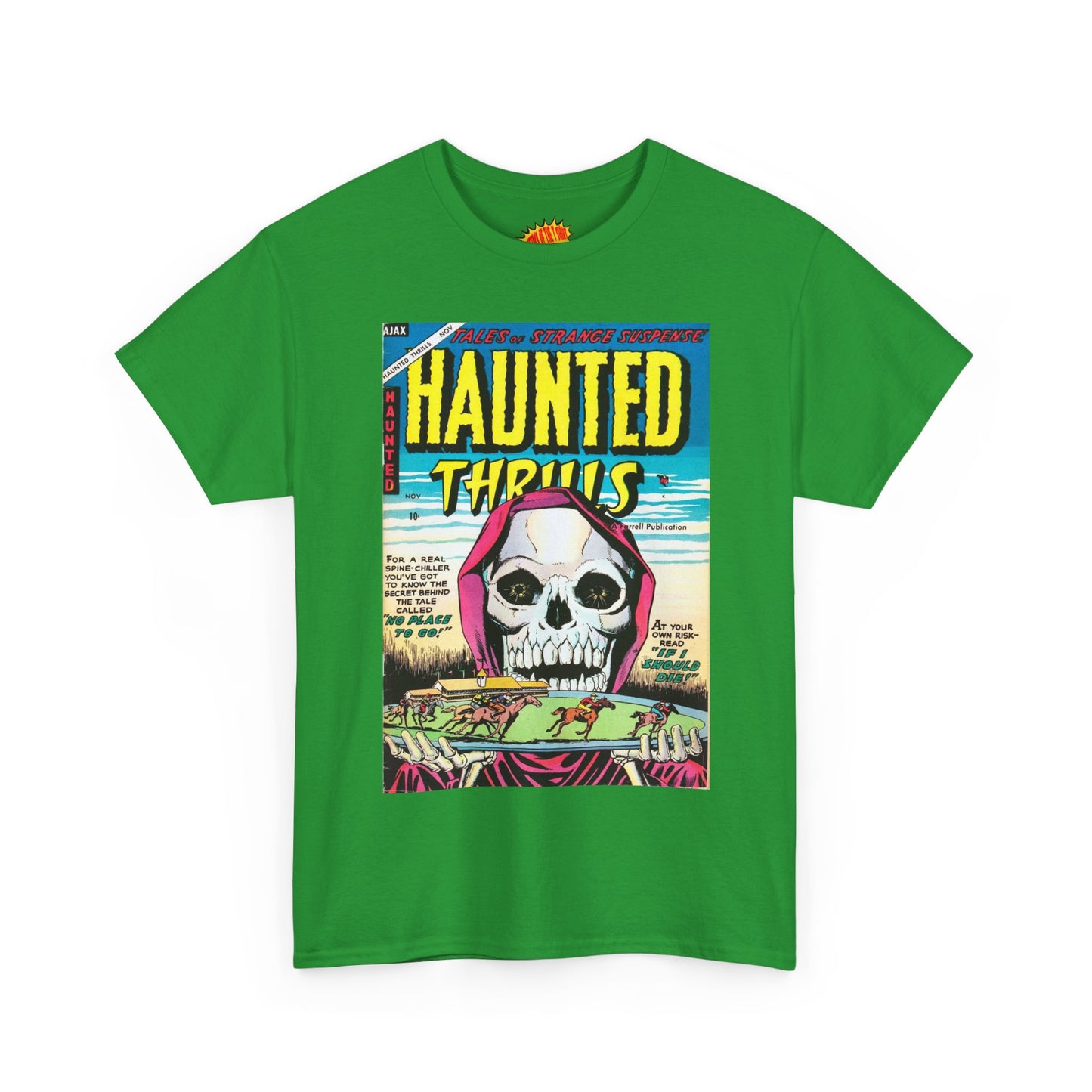 Haunted Thrills November Comic Tee Shirt *Multiple Colors*