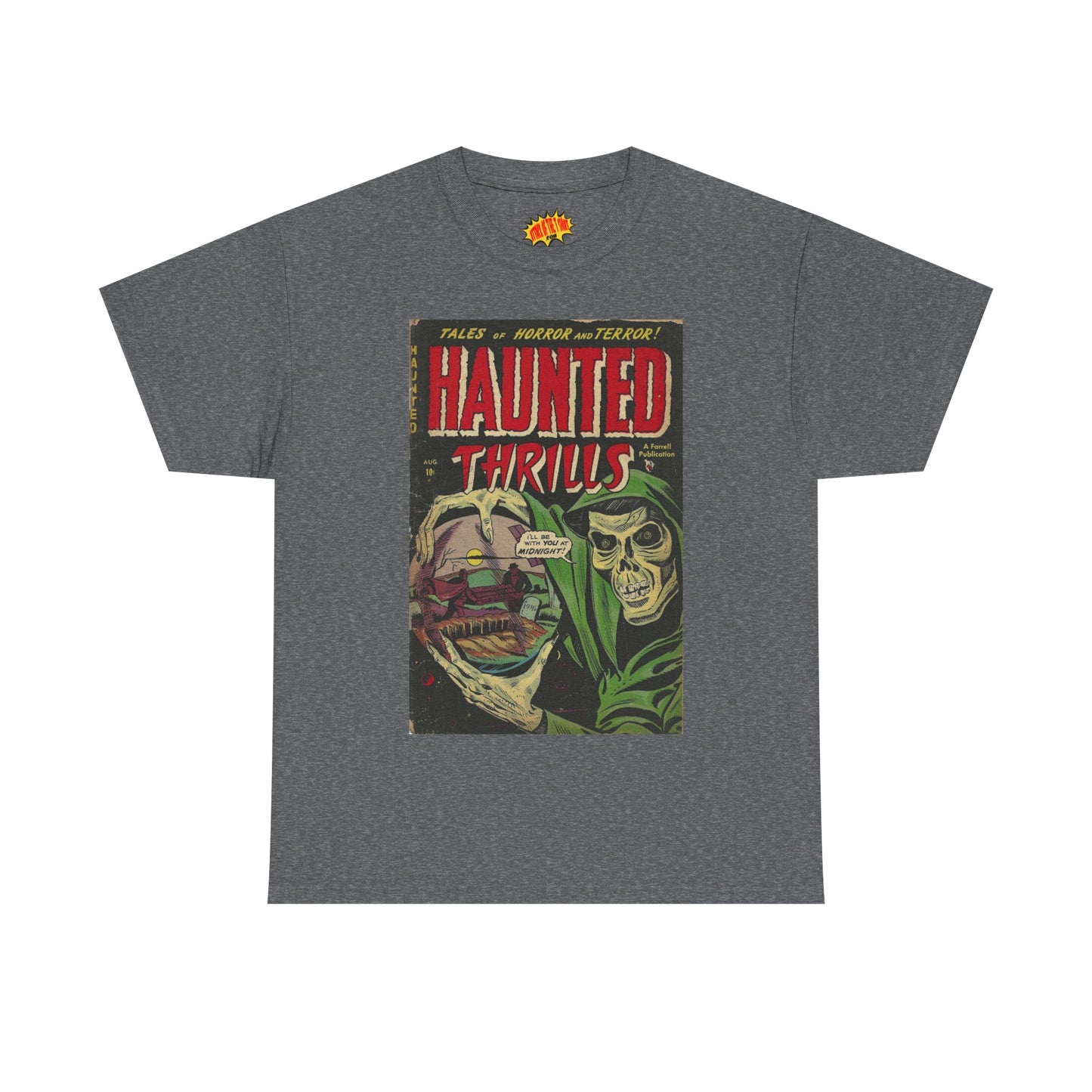 Haunted Thrills August Comic Tee Shirt *Multiple Colors*