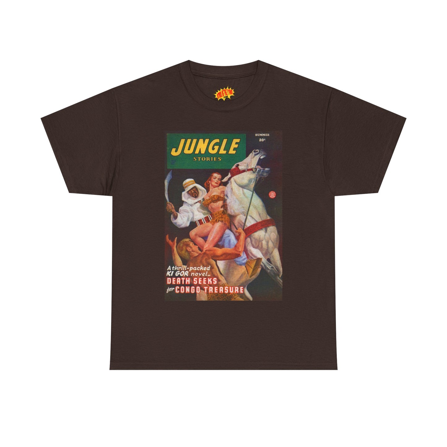 Jungle Stories Summer Comic Tee Shirt *Multiple Colors*