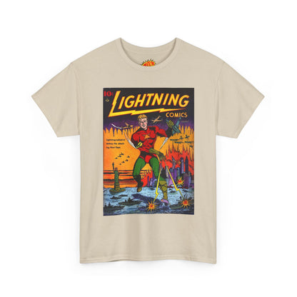 Lightning Comics August Comic Tee Shirt