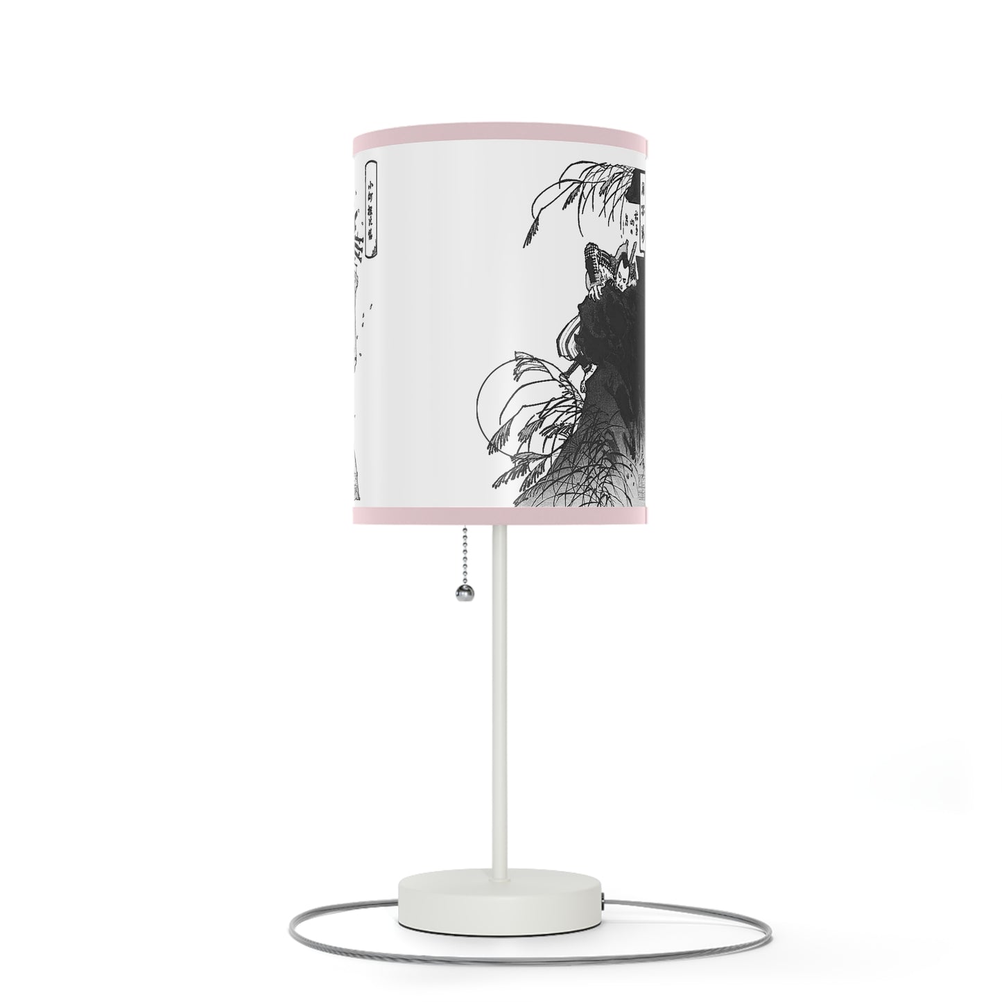 Japanese Woodcut Lamp