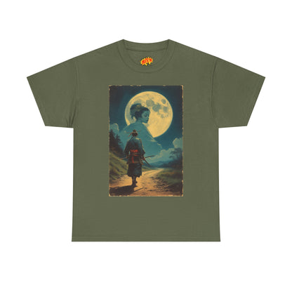 Travelling Samurai w/Cloud Woman T-Shirt