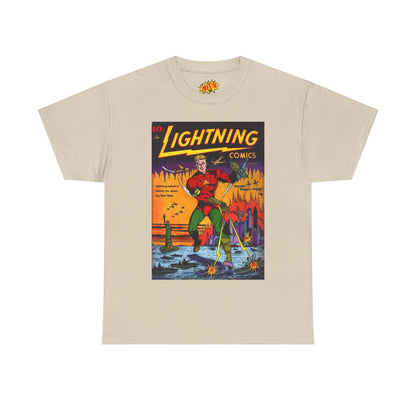 Lightning Comics August Comic Tee Shirt