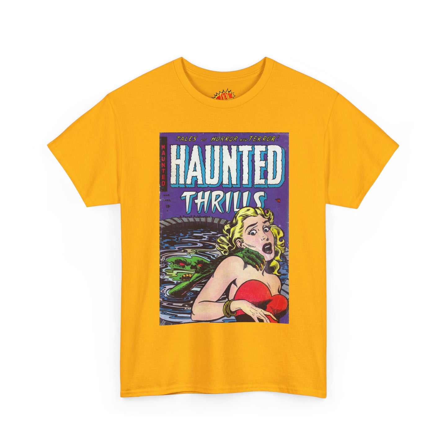 Haunted Thrills March - April Comic Tee Shirt *Multiple Colors*