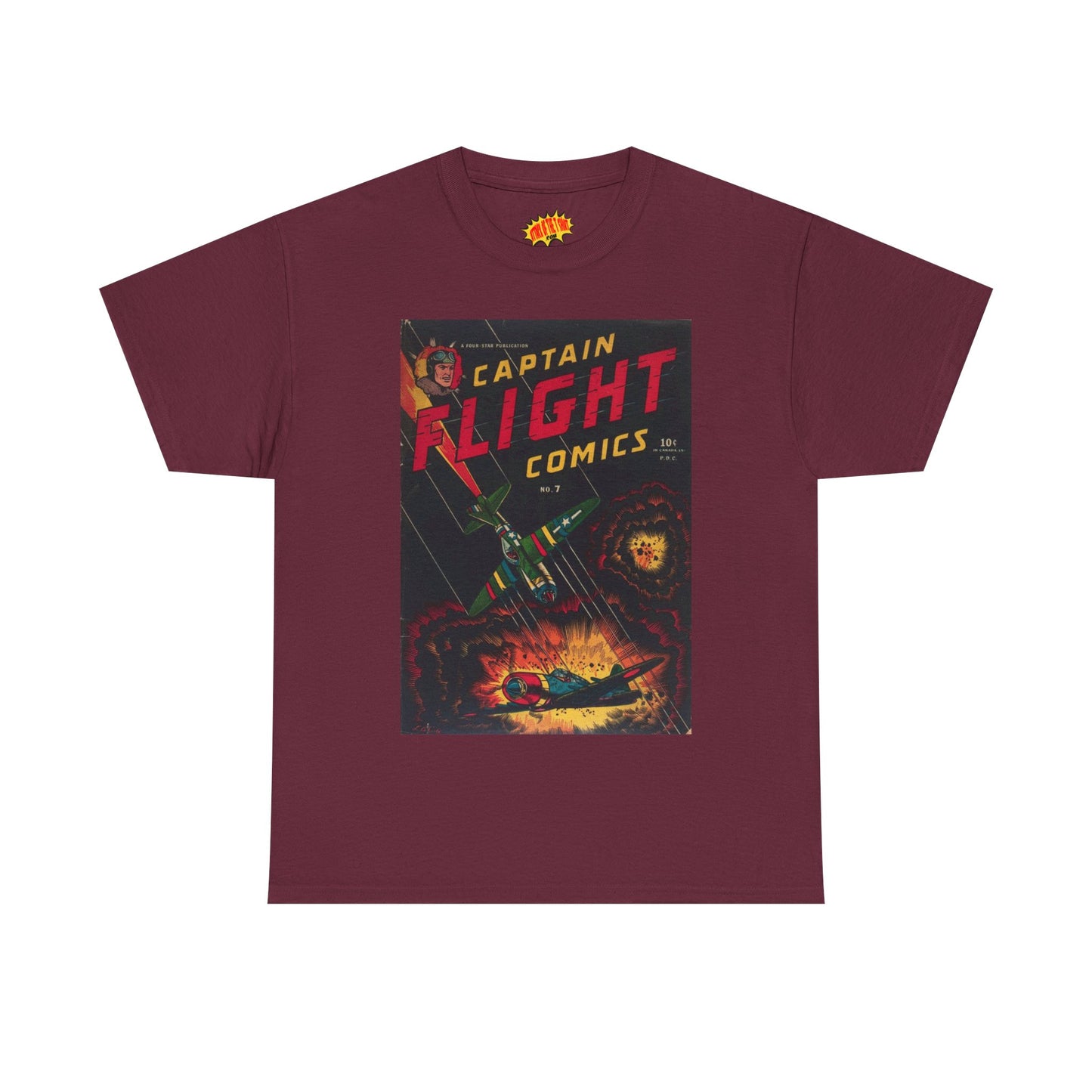 Captain Flight No. 7 Comic Tee Shirt *Multiple Colors*