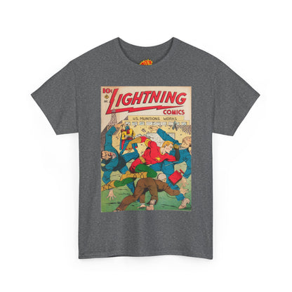 Lightning Comics Dec. Comic Tee Shirt