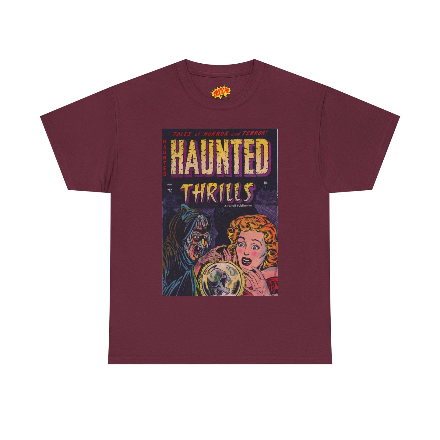 Haunted Thrills November Comic Tee Shirt *Multiple Colors*