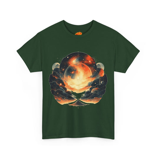 Moonscape w/Clouds Graphic Tee Shirt