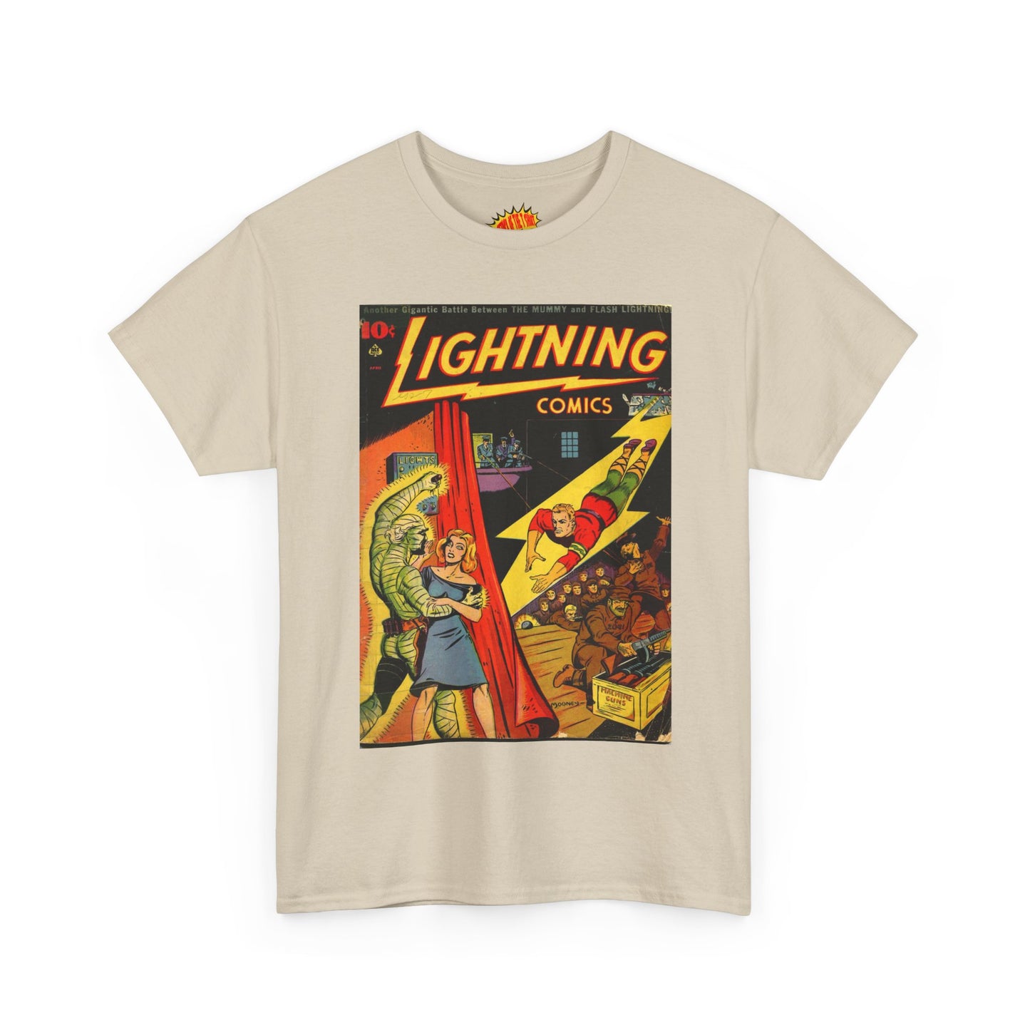 Lightning Comics April Comic Tee Shirt *Multiple Colors*