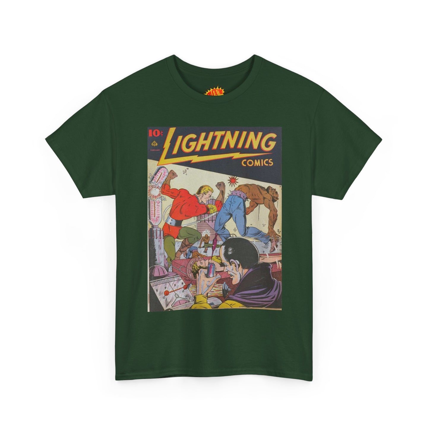 Lightning Comics February Comic Tee Shirt *Multiple Colors*
