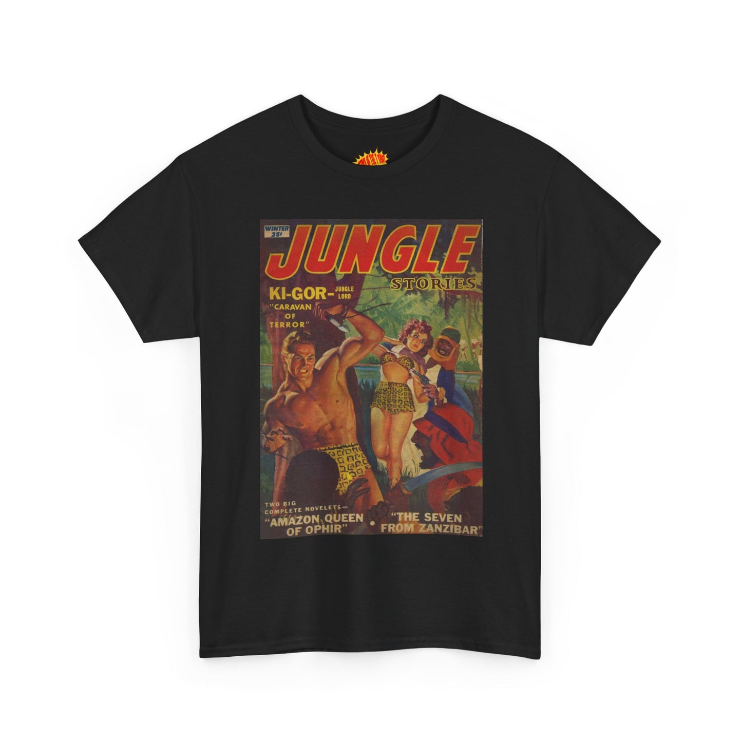 Jungle Stories Winter Comic Tee Shirt *Multiple Colors*