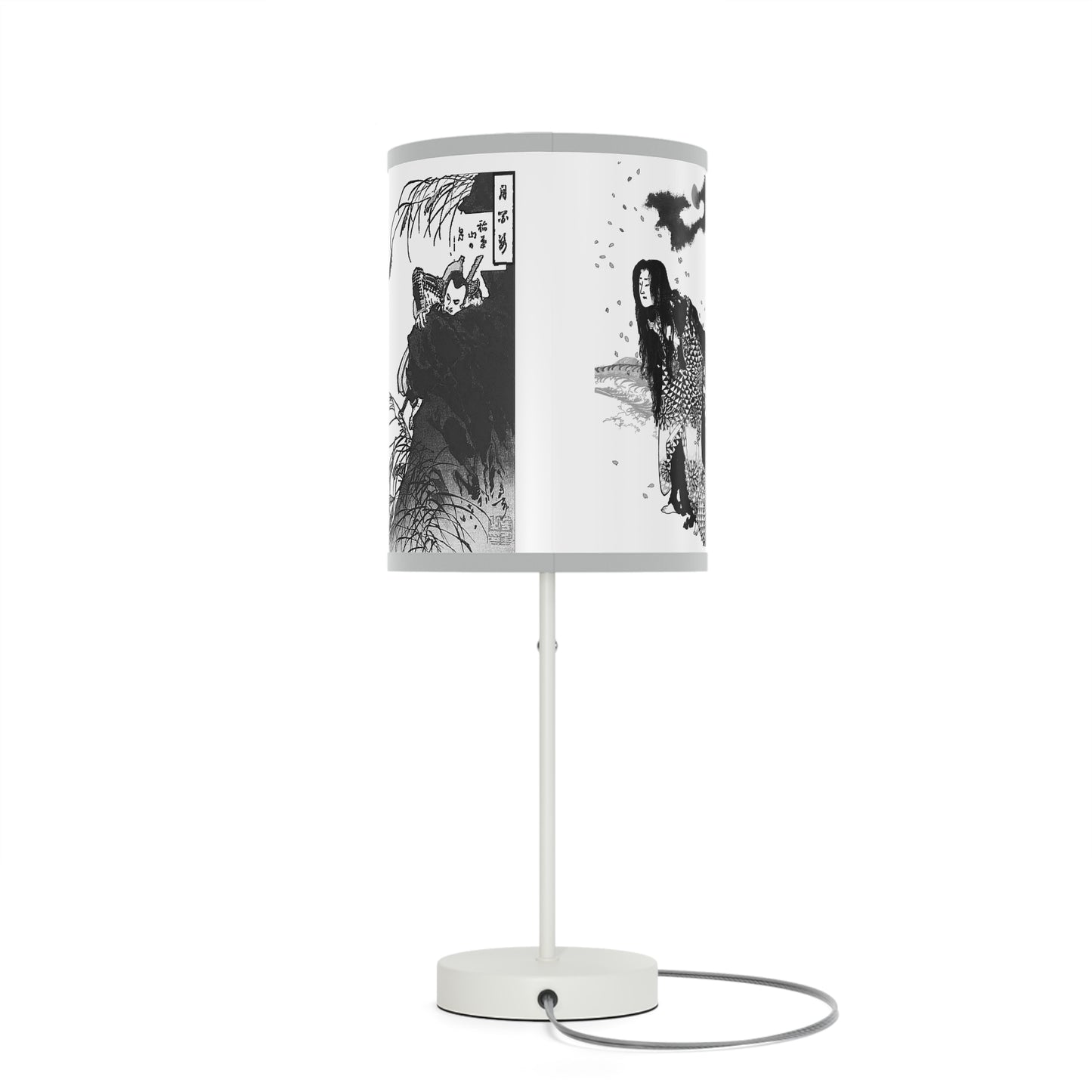 Japanese Woodcut Lamp