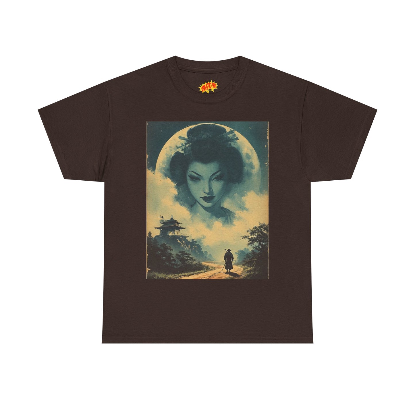 Traveller w/Full Moon Sky Woman T-Shirt *Multiple Colors*