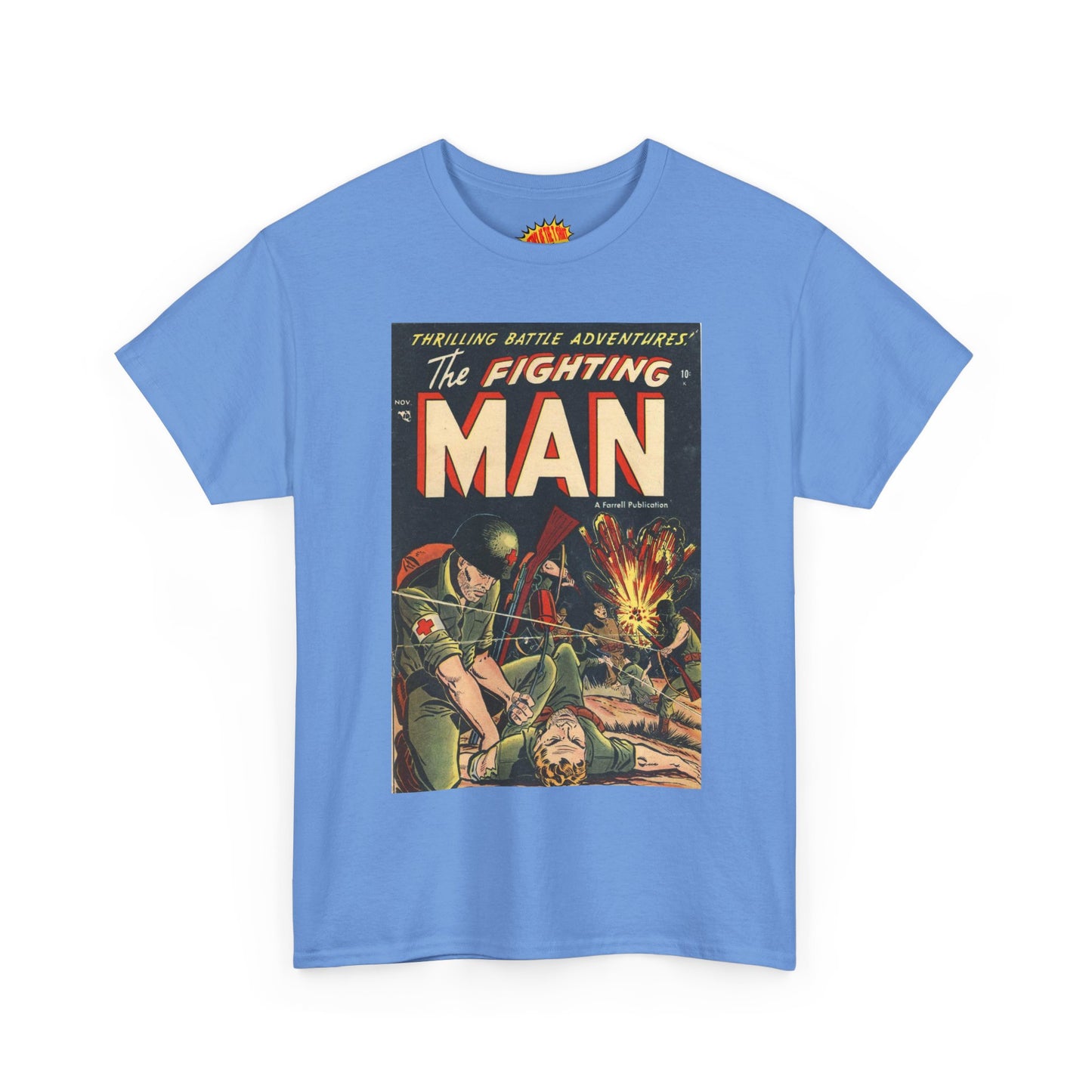 The Fighting Man November Comic Tee Shirt *Multiple Colors*