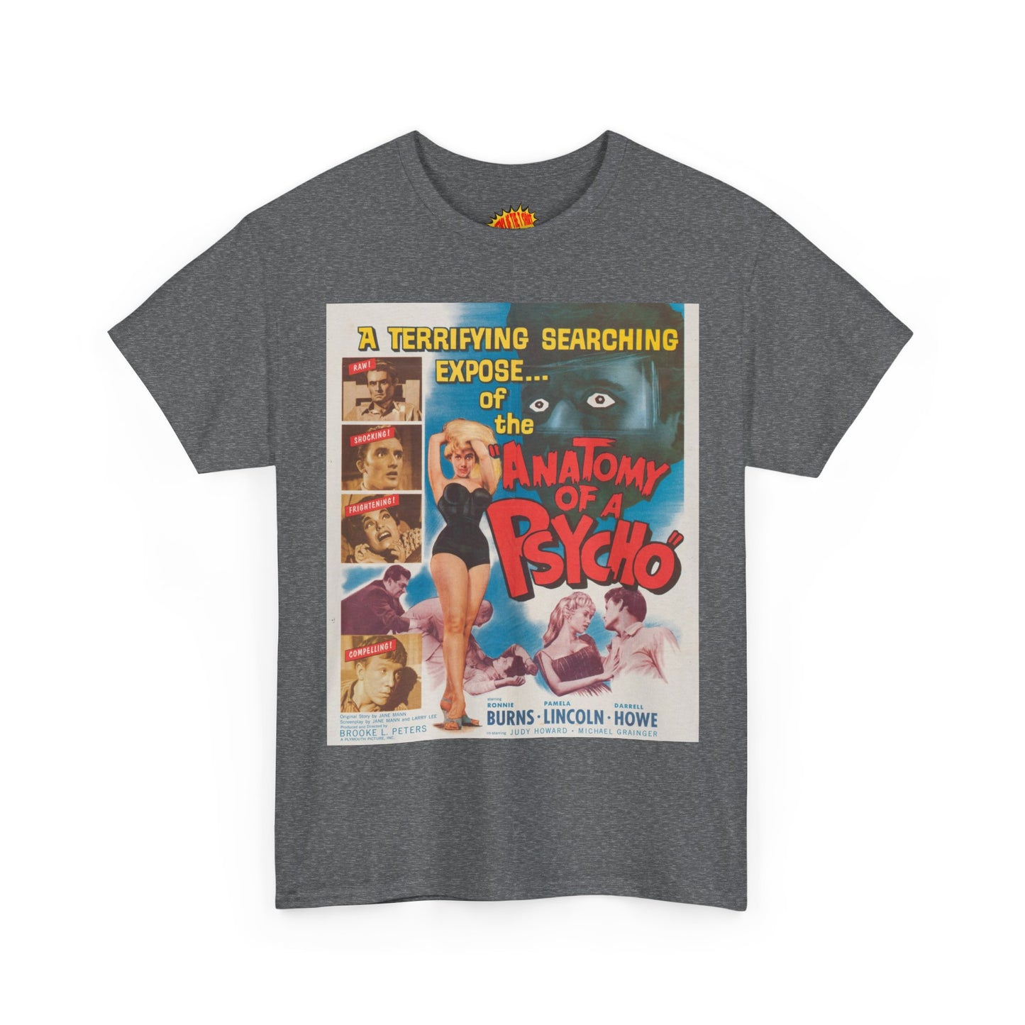 Anatomy of a Psycho Movie Poster T-Shirt *Multiple Colors*