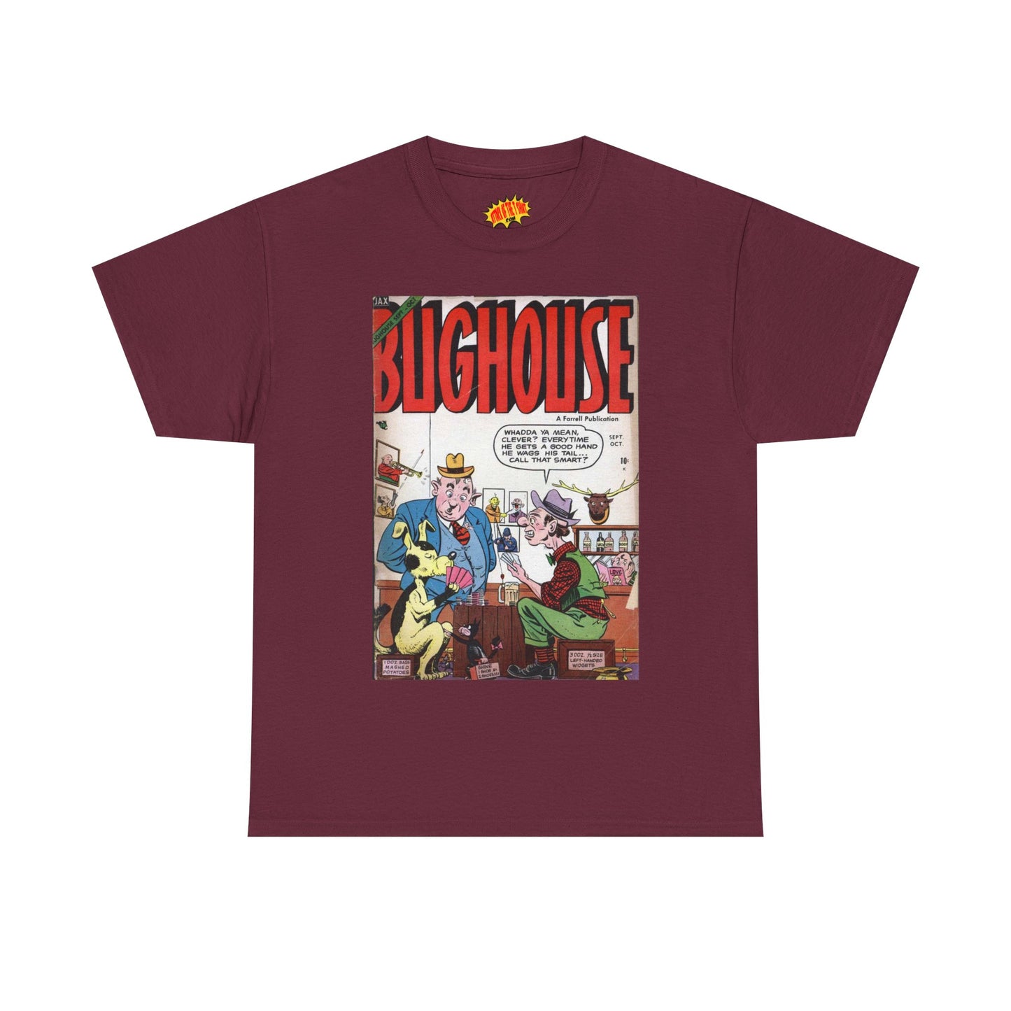 Bughouse September - October Comic Tee Shirt *Multiple Colors*