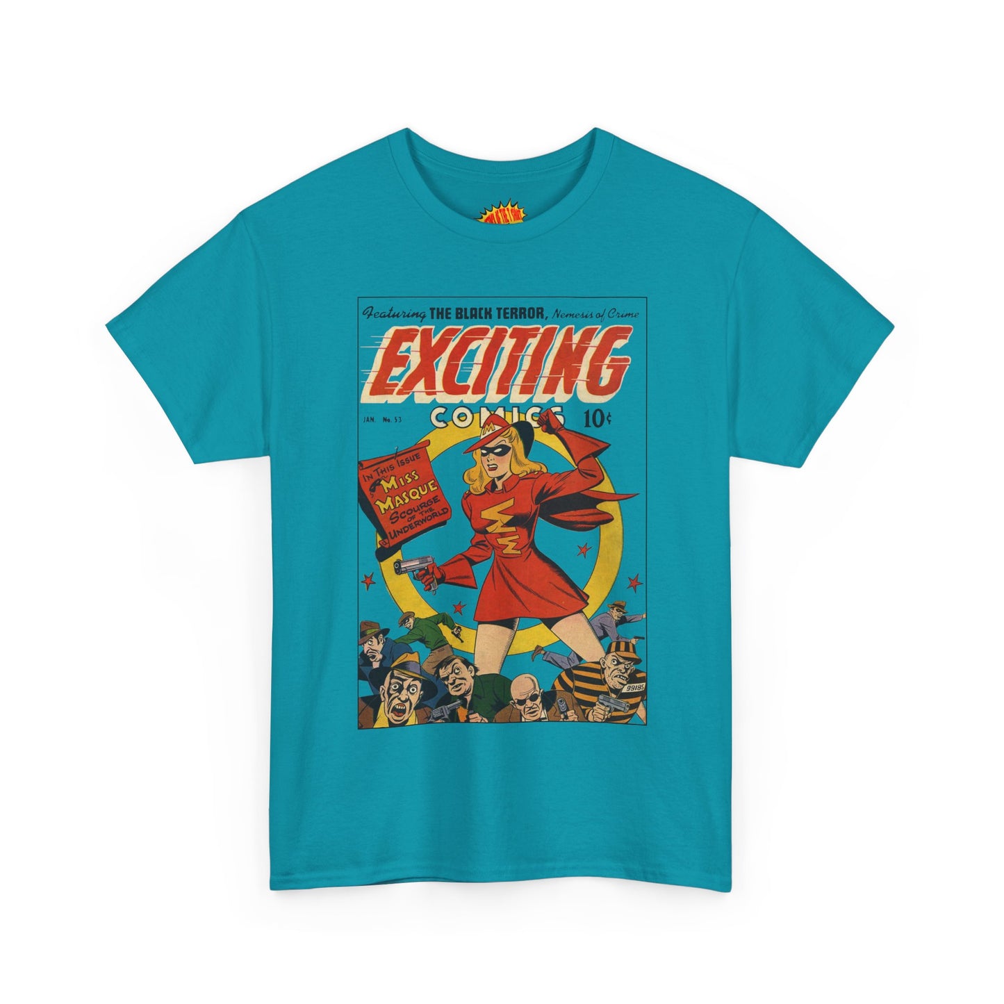 Exciting Comics #53 - Heavy Cotton Tee *Many Sizes and Colors Available*