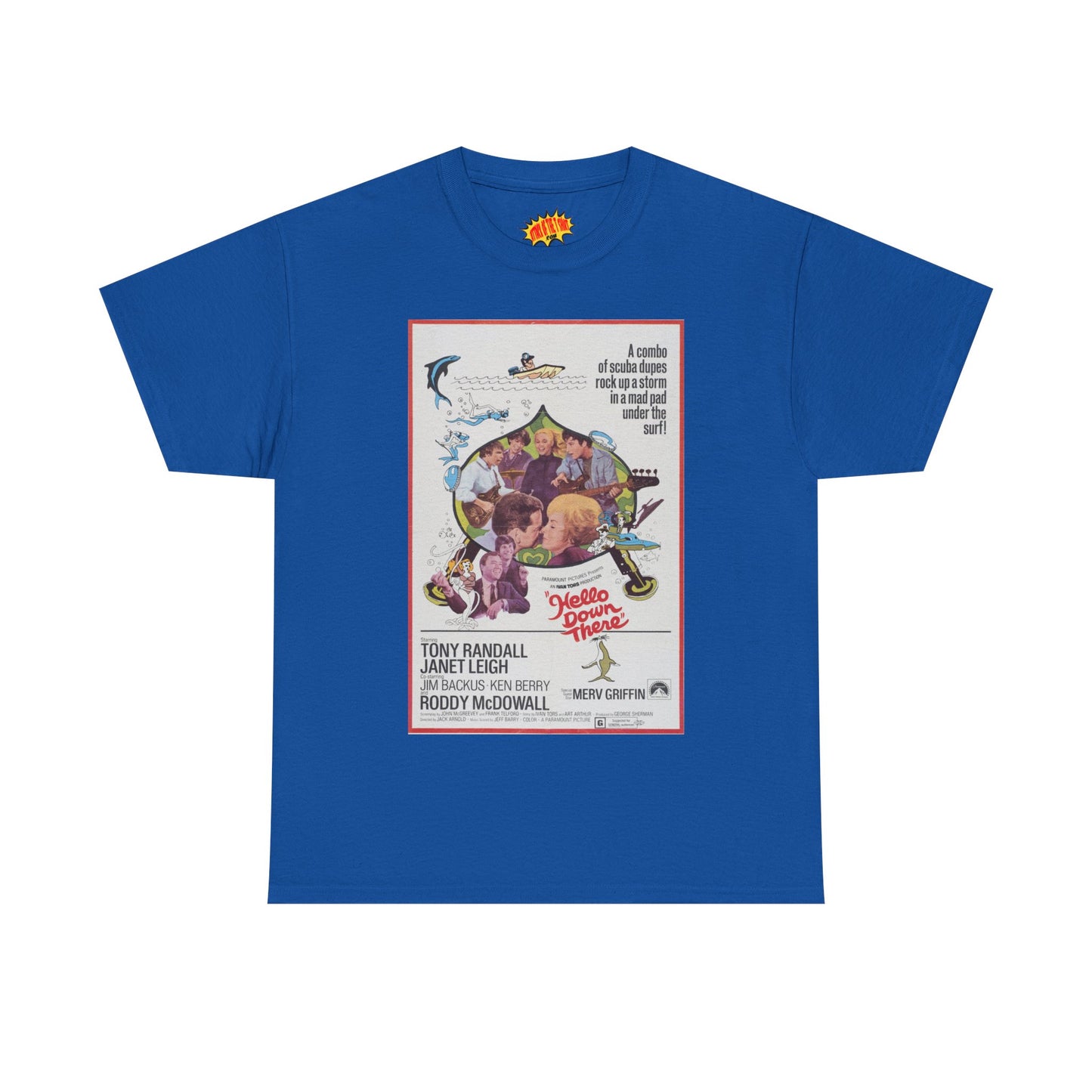 Hello Down There Movie Poster T-Shirt *Multiple Colors*