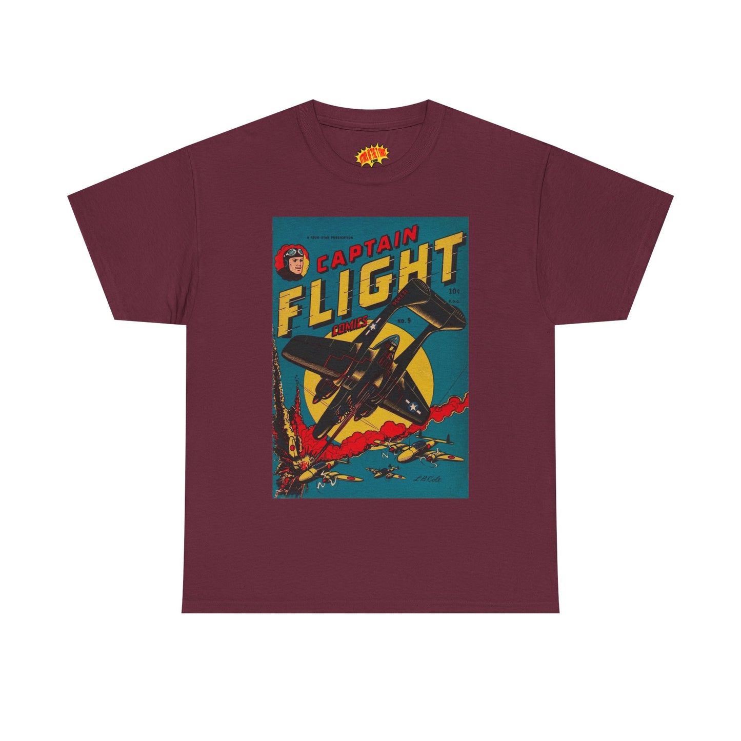Captain Flight No. 9 Comic Tee Shirt *Multiple Colors*