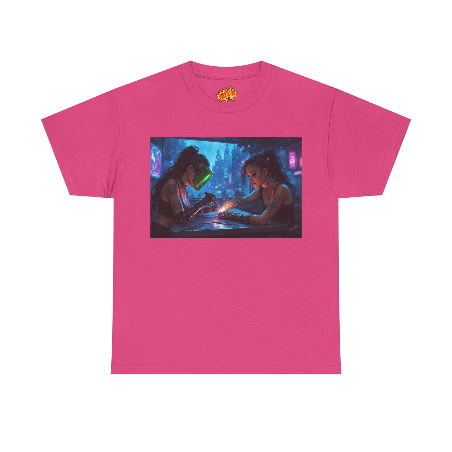 Cyberpunk Hand Repair Scene T-Shirt *Multiple Colors*