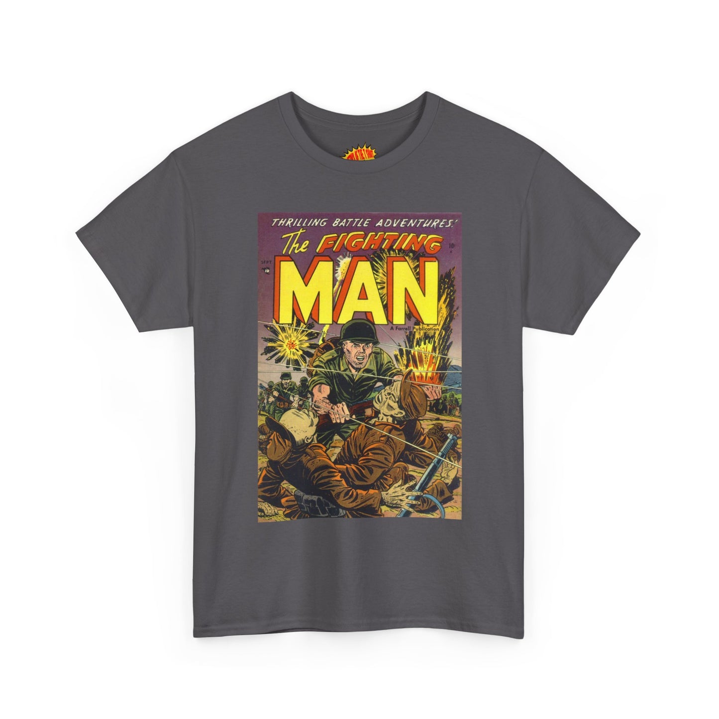 The Fighting Man September Comic Tee Shirt *Multiple Colors*