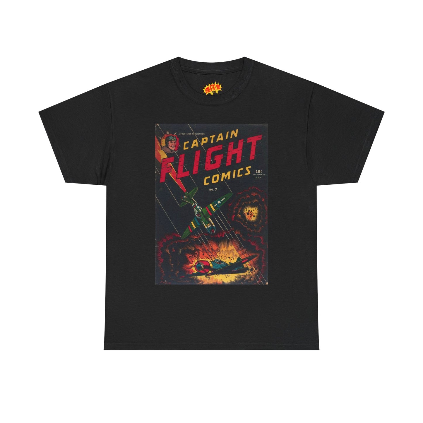 Captain Flight No. 7 Comic Tee Shirt *Multiple Colors*