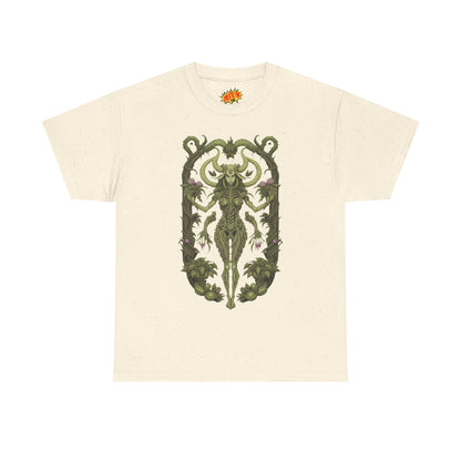 Dryad Flower Succubus Heavy Cotton Forest Dweller Tee Shirt