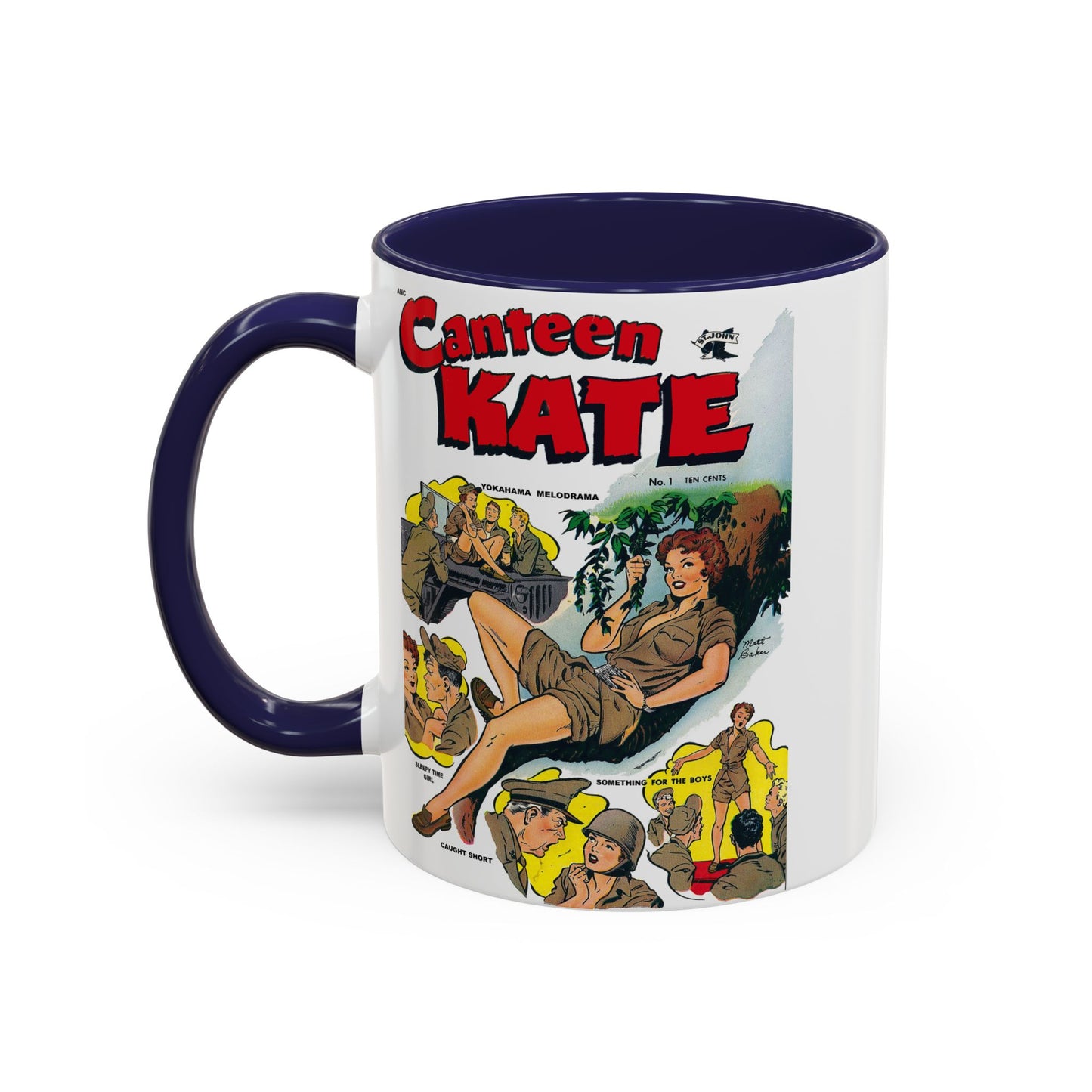 Canteen Kate #1 Coffee Mug - 11oz, Multiple Colors Available